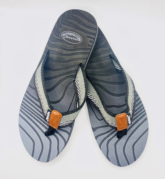 Wave Men's Retro Waves Flip Flop Sandals